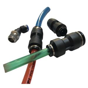 NBPT国际标准化组织9001:2015认证聚氨酯/PUG/PUC/PG塑料直气动推动快速连接减速器接头管接头连接器 - Product Image 4