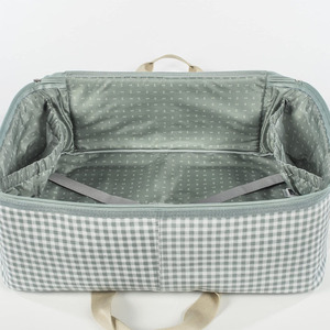 Bolsa de Pañales para Mamá, Mochila de Gran Capacidad, Bolsa de Viaje para Bebé, de Cuero y Tela, Organizador de Pañales - Product Image 2