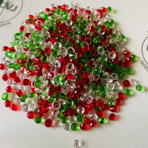 Confettis transparents en résine acrylique diamantée de 1000 g, 3 mm et 4 mm, pour la décoration de mariage, confettis de table, <span class=keywords><strong>perles</strong></span> à disperser - Product Image 2