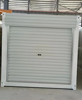 Porte manuelle enroulable de fabricant d'usine, pour garage, entrepôt, conteneurs mobiles de construction, maisons conteneurs, structure en acier
