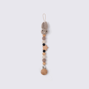 <span class=keywords><strong>Cadena</strong></span> de <span class=keywords><strong>silicona</strong></span> para <span class=keywords><strong>chupete</strong></span> de bebé - Juguete creativo DIY con pegamento para dientes y clip - Product Image 4