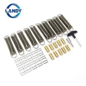 Landy Pool Cover Anchors for Inground Pool Safety Cover Brass Anchors