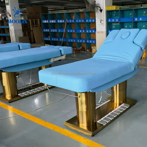 Camillas de Masaje Eléctricas MOOLIN para Salón de Belleza, Barbería, Quiropráctica, Tatuajes, Equipo de Salón, Spa, Uso Facial, 4 Motores - Product Image 2