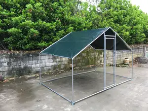 Metal Chicken Coop And Hen House Walking Poultry Cage Chicken Track Suitable For Courtyard Set Suitable For Outdoor Farm Use