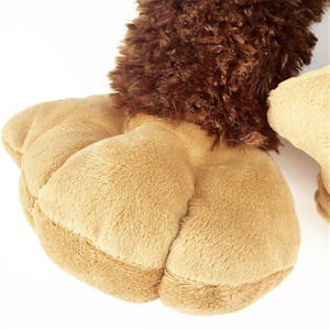 Regalo de relleno de calcetín de Navidad-Gorila esponjoso de 6 "con beso volador, Mini animal de peluche para niños Secret Santa - Product Image 6