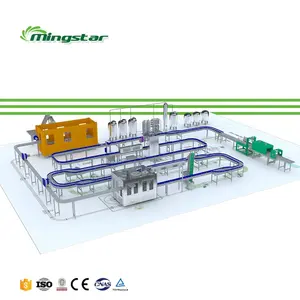 MingstarComplete Turnkey PET Bottle Automatic Filling Capping Machine Pure Drinking Mineral Water Bottling Plant Sale