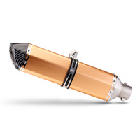 Silencieux d'échappement hexagonal universel pour scooters RS100 JOG Cygnus 6 GY6, section arrière modifiée