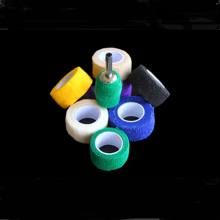 Профессия татуировки высокое качество 2,5 см нескользящий пояс лента на рукоятку эластичный бинт держатели для тату-машинок трубки одноразовые крышка обруч резиновые