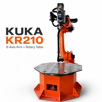 Robot Penggiling KUKA KR210 dengan ATC (Automatic Tool Changer) 7 Axis CNC Router untuk Busa