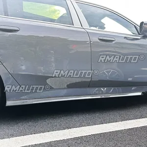 Kit de Carrocería I5 G60 G61, Faldones Laterales con Aspecto de Fibra de Carbono, Estilo MP, para BMW Serie 5 I5 G60 G61 2024, Accesorios para Automóviles - Product Image 4