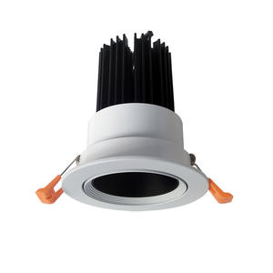 <span class=keywords><strong>Precio</strong></span> <span class=keywords><strong>de</strong></span> Venta caliente abajo <span class=keywords><strong>de</strong></span> luz empotrada regulable 30W foco ajustable 20W cardán LED abajo luz Saa empotrada Dali COB Downlight - Product Image 2