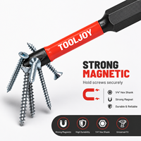 Jeu de tournevis à chocs double embout PH2 en acier TOOLJOY S2 avec étui portable