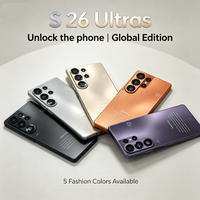 Nouveau Smartphone 5G Original S26 Ultra 22G+1TB Écran Perforé 7,3 Pouces Android 16 Global LTE avec Reconnaissance Scénique IA