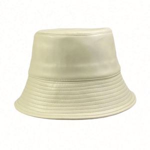 Wholesale High Quality Custom Designer Reversible Wholesale Blank Snakeskin Pu Leather Bucket <b>Hat</b> - Product Image 4