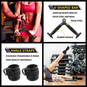 CZFFIT Accesorio para Tríceps, Accesorios para Máquina de Cable para Gimnasio en Casa, Accesorio para Peso de Fitness para Ejercicios de Tríceps y LAT - Product Image 6