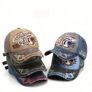 Casquette de baseball sportive personnalisée à 6 panneaux effet vieilli, style délavé, Gorras – Grande Vente - Product Image 1