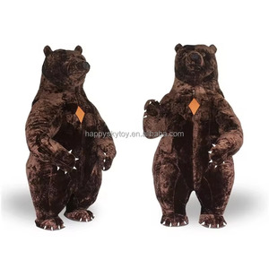 Disfraces <span class=keywords><strong>de</strong></span> Mascota <span class=keywords><strong>de</strong></span> Oso Negro Poderosos <span class=keywords><strong>para</strong></span> <span class=keywords><strong>Eventos</strong></span>, <span class=keywords><strong>Alquiler</strong></span> <span class=keywords><strong>de</strong></span> Disfraces <span class=keywords><strong>de</strong></span> Osos Inflables <span class=keywords><strong>de</strong></span> 2.6m y 2m en Oferta - Product Image 4