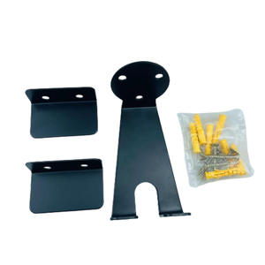 Support mural pour vélo en fer noir, rangement intérieur portable pour vélo de route et de montagne, présentoir Qt 36546166 - Product Image 1