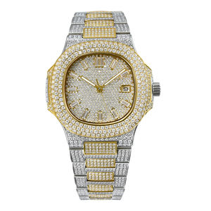 Reloj Mecánico Automático al por Mayor, Reloj de Acero Inoxidable con Moissanita VVS, Pasa el Test de Diamantes, Entrega Rápida, Directo de Fábrica - Product Image 2