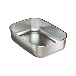 Portátil Grande 304 Aço Inoxidável Gato Litter Box Home Pet <span class=keywords><strong>Rabbit</strong></span> Bandeja para Kitties - Product Image 4