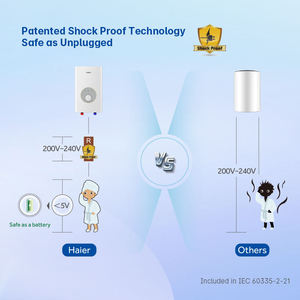Calentador <span class=keywords><strong>de</strong></span> <span class=keywords><strong>Agua</strong></span> Eléctrico Instantáneo sin Tanque Haier <span class=keywords><strong>de</strong></span> Alta Eficiencia Energética y Calentamiento Rápido <span class=keywords><strong>de</strong></span> 3.5kw/4.5kw con Presión - Product Image 5
