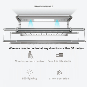 Sistema de tendedero de ropa eléctrico de alta calidad, tendedero interior automático con colgador, tendedero EL de cartón - Product Image 2