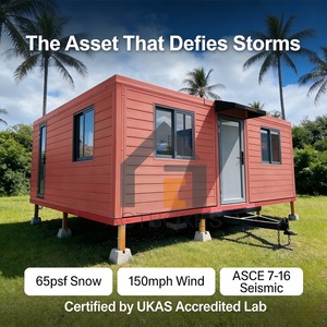 Maisons conteneurs extensibles 40 pieds à faible coût, vente en gros, revêtements de sol OEM MFB, commande en gros pour constructeurs et développeurs, <span class=keywords><strong>prix</strong></span> d'usine - Product Image 3