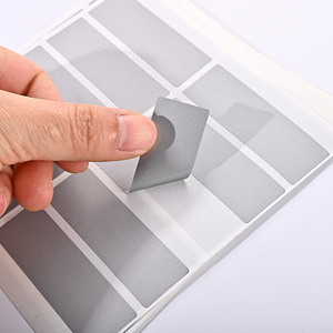 Bạc QR mã lụa Màn hình cạo chống hàng giả ba chiều Laser cầu vồng chống hàng giả Nhãn dán nhãn - Product Image 4