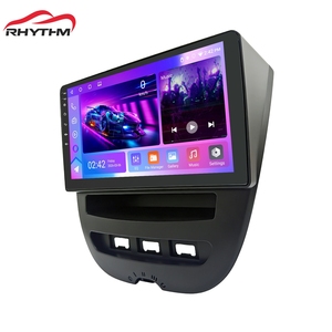 วิทยุติดรถยนต์ไร้สายระบบ Android Auto สำหรับ Toyota Aygo/Peugeot 107/Citroen C1 ปี 2005-2014 หน้าจอ IPS ขนาด 10 นิ้ว พร้อมระบบนำทาง GPS และกล้องมองหลัง - Product Image 1