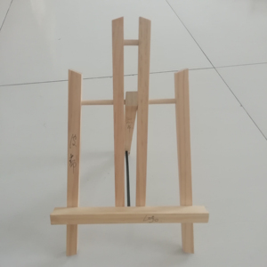 Chevalet de table pliable en pin massif 100 % pour peinture artistique personnalisée, idéal pour enfants et adultes - Product Image 1