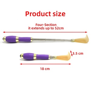 ยางกลับ Scratcher ลูกปัดแม่เหล็ก Profesional สี่ส่วนแบบพับเก็บได้ tickler เครื่องนวดสําหรับผู้สูงอายุ - Product Image 4
