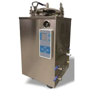 Máquina autoclave de esterilización de vapor de fácil operación 100L de productos alimenticios