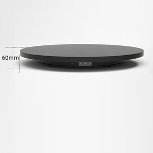 ND 450, tocadiscos eléctrico blanco, pantalla giratoria, peso de carga, 20KG, pantalla giratoria, 360 grados, 45cm, caja de exhibición de joyería - Product Image 2