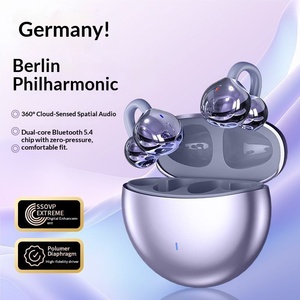 Audífonos Deportivos Inalámbricos con Clip Berlin Acoustics 2026, Conducción Ósea, Bluetooth, Sonido de Alta Fidelidad - Product Image 2