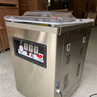 Machine d'emballage sous vide industrielle commerciale à chambre unique pour aliments humides et secs, scelleuse de viande, prix de gros bas