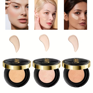 <span class=keywords><strong>Crème</strong></span> <span class=keywords><strong>BB</strong></span> longue durée pour tous les types de <span class=keywords><strong>peau</strong></span>, avec recharge, marque privée YZS, éclaircissante <span class=keywords><strong>et</strong></span> modifiante du teint, effet cuir noir - Product Image 2