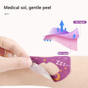 Labios pegatina cerrada boca abierta dormir sellado pegatinas niños boca cerrada dejar de roncar corrección de respiración sello boca pegatina - Product Image 3
