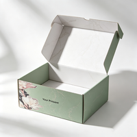 Vente flash - Boîte d'expédition en carton ondulé avec impression personnalisée du logo - Emballage biodégradable avec impression intégrale