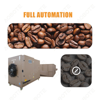 Industriële 4-tons automatische horizontale droogsysteem koffiebonen droogmachine voor voedselverwerking