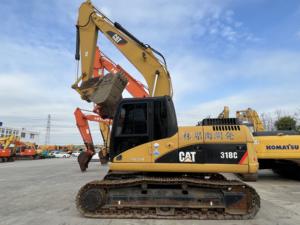 Excavadora usada CAT 318C Precio barato excelente rendimiento Excavadora usada CAT en venta - Product Image 2