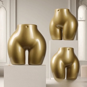 Maniquí de Cuerpo Femenino Brasileño con Caderas BBL, Maniquí de Caderas Curvilíneas, Medio Cuerpo, Maniquí Afroamericano con Glúteos Grandes - Product Image 1