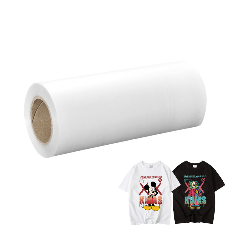 Прямая продажа с фабрики, оптовая цена, ПЭТ пленка 33 см, размер рулона A3 для L1800 DTF принтера, dtf переводы