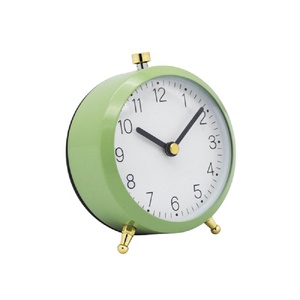 Reloj de escritorio nuevo diseño chino tradicional estilo de la batería analógico de cuarzo alarma reloj de mesa de Metal reloj de alarma - Product Image 5