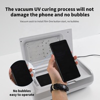 Máquina Laminadora UV de Curado al Vacío para Protectores de Pantalla de Teléfonos Móviles (Películas de TPU/Hidrogel) con Aplicación y Herramientas