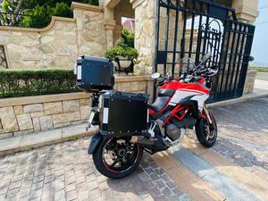 Bauletti Laterali da <span class=keywords><strong>Moto</strong></span> in Alluminio Nero Borse Laterali 43L 36L 40L per Multistrada MTS950 MTS1200 - Product Image 6