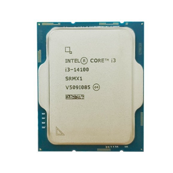 Intel Core I3-14100 Pieces of Paper CPU Processorr