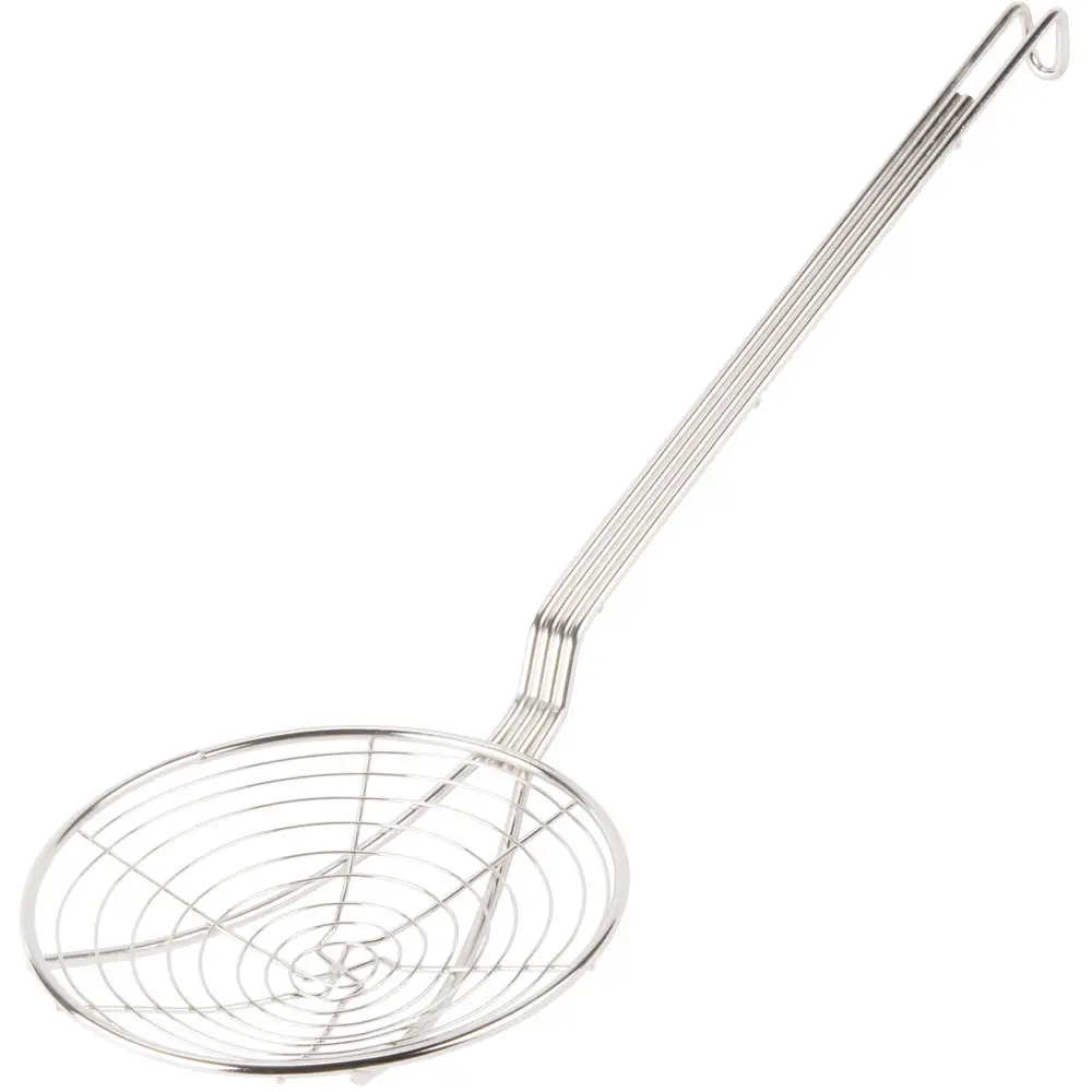 Gute Qualität Edelstahl 18/10 Sieb Lebensmittel öl Küchen sieb Hot Pot Wire Skimmer