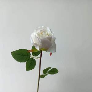 H-698 yapay gül çiçekler uzun kök ipek güller DIY düğün buket masa Centerpiece ev dekor için - Product Image 4