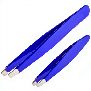 Juego de Pinzas para Cejas de Acero Inoxidable, Regulares y Mini, con Puntas Rectas y Inclinadas, Duraderas para Depilar y Manicura, Todos los Colores - Product Image 5