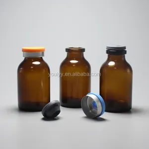 30ml Amber Mini Liquid Moulded Glass Bottle